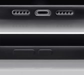 Mobilize Rubber Gelly - Telefoonhoesje geschikt voor Apple iPhone 14 Hoesje Flexibel TPU Backcover - Zwart