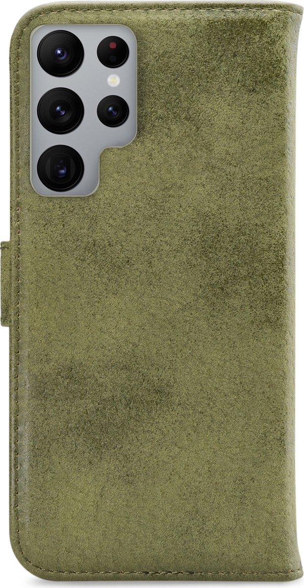 My Style - Samsung Galaxy S22 Ultra Hoesje - Flex Wallet Groen