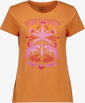 TwoDay dames T-shirt oranje - Maat XXL