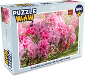 Puzzel Zomerse kleuren van de hortensia - Legpuzzel - Puzzel 500 stukjes