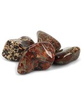 Jaspis breccie 250 gr. trommelstenen (mt3)