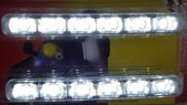 LED Dagrijverlichting - 6 LEDS - Waterdicht - Hoge Kwaliteit
