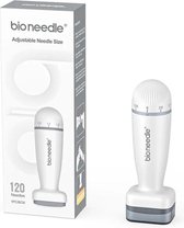 BioNeedle® Microneedling Dermastamp - Derma Stamp - Dermaroller - Dermarolling - Verstelbaar tot 2 mm - Geschikt voor Huid, Haar- en Baardgroei - Dermastamp