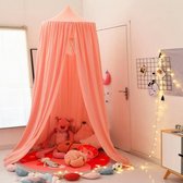 IL BAMBINI - Grote Baby Klamboe voor Babykamer - Hemeltje - Babybedje - Duty Pink - Polyester