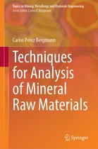 Topics in Mining, Metallurgy and Materials Engineering- Techniques for Analysis of Mineral Raw Materials
