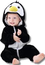 Pinguin Dieren Onesie voor Peuter & Kleuter: Zachte Flanel Jumpsuit, Pyjama & Romper - Veilig & Comfortabel voor Kinderen 2 tot 4 jaar