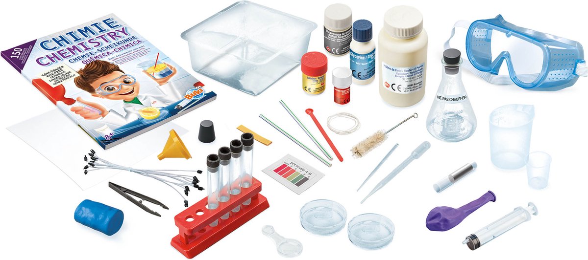 BUKI - Scheikundeset - Experimenteerset - Scheikundelabo - Chemieset - 150 experimenten — afbeelding 16