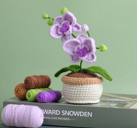Haakpakket Schattige Orchidee – Haken voor Beginners en Starters