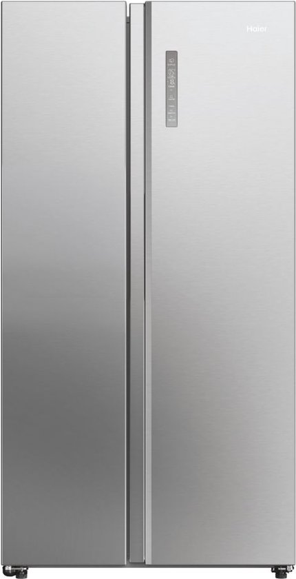 Haier HSW59F18DNMM - Amerikaanse koelkast - 615L - 90 cm - Total No Frost - D class - Inox Look