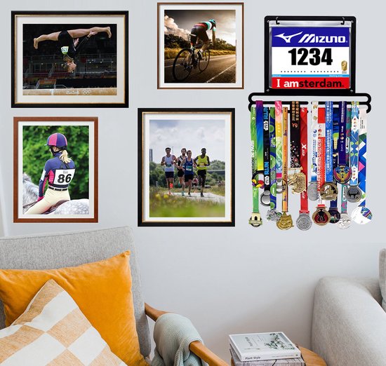 Medaille Houder Display Rack Medaille Houder Stand Houten Medaille Display Stand Zeshoekige Hout Medaille Stand Jigsaw
