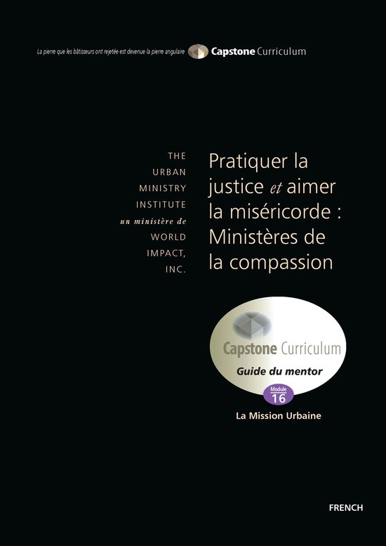 Pratiquer la justice et Aimer la Miséricorde : Ministères de la ...