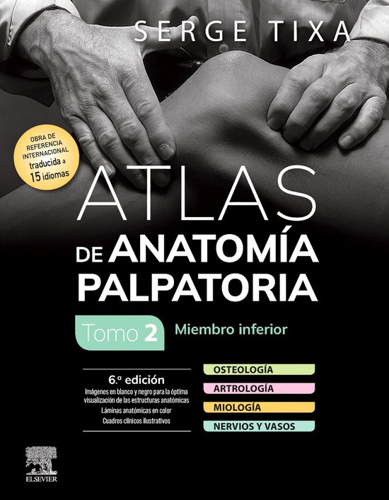 Atlas de anatomía palpatoria. Tomo 2. Miembro inferior - cover