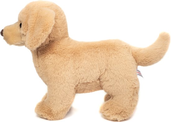Hermann Teddy Knuffeldier hond Golden Retriever - pluche - premium knuffels - blond/beige - 30 cm