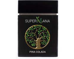 SuperMana biologische thee - Pina Colada met o.a. Ananas, groene thee, appel, kokosnoot en meer - losse thee.
