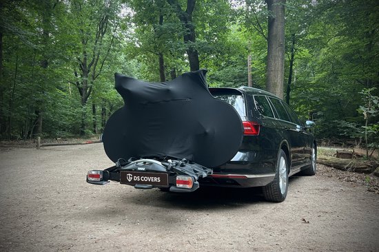TRANSPORT fietssok van DS COVERS - Indoor - Stofvrij - Ademend - Stretch fit - Race/Gravel-Fit - kleur zwart — afbeelding 3
