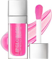 Hydraterende Getinte Lipolie - Langdurige Voeding en Glans - Glitter Shine Liquid Lipstick - Frambozenrood