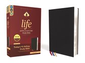 NIV Life Application Study Bible, Third Edition- NIV, Life Application Study Bible, Third Edition, Genuine Leather, Cowhide, Black, Art Gilded Edges, Red Letter