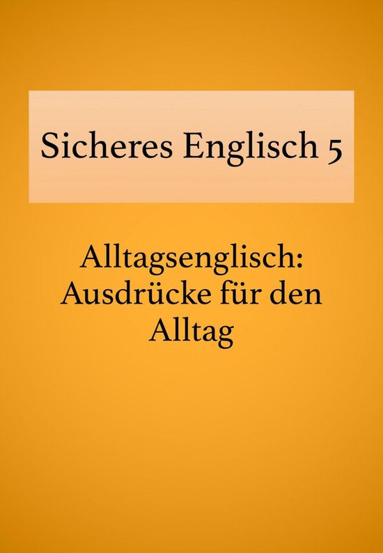 Sicheres Englisch 5 - cover
