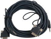 VGA kabel 4,6 meter C-MGMA/MGMA-25 15-pin HD & 3.5mm Stereo Audio