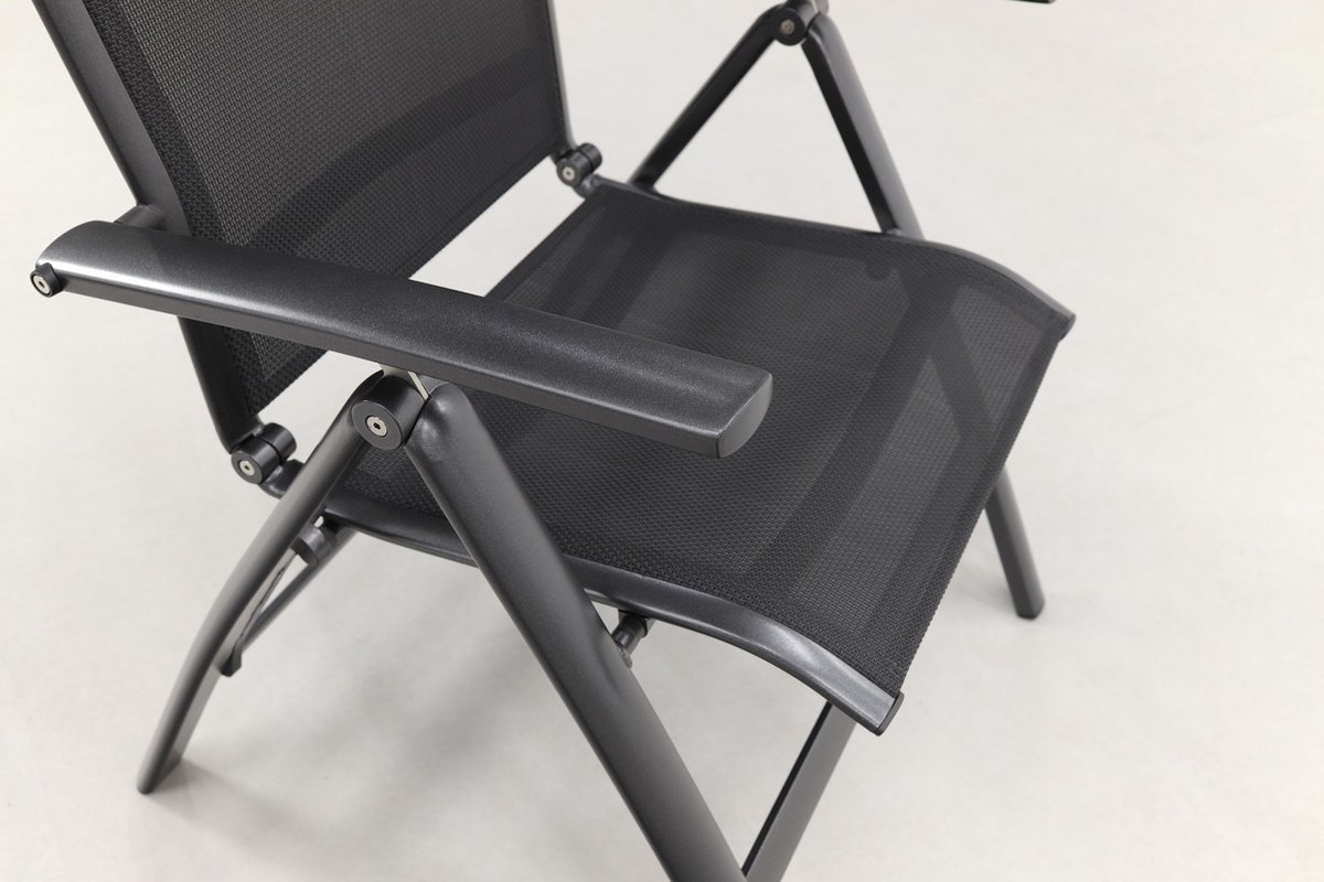 Kettler Legato Curve XL - chaise de jardin hauteur d'assise élevée