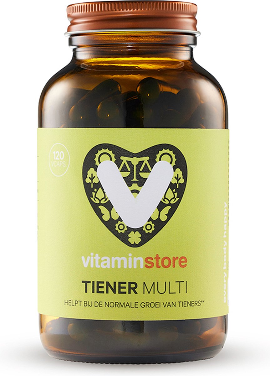 Vitaminstore - Tiener multi (multivitamine) - 120 vegicaps