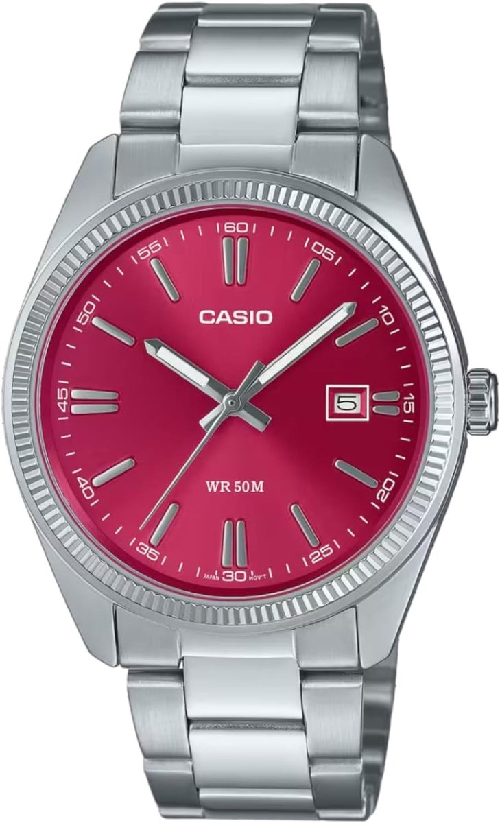 Casio Casio Collection MTP-1302PD-4AVEF Horloge - Staal - Zilverkleurig - Ø 38 mm
