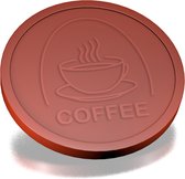 CombiCraft koffiemunten reliëf bruin - 250 stuks