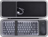 Harde koffer voor Logitech MX Mechanical Mini Wireless Illuminated Keyboard en Anywhere 3 Compact Mouse Combo