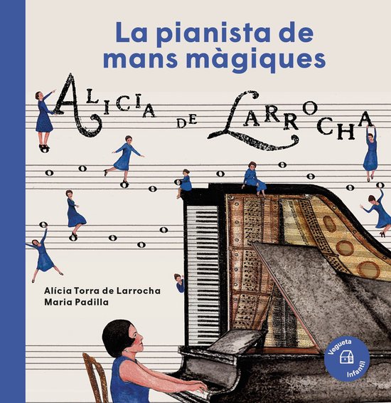 La pianista de mans màgiques. Alicia de Larrocha - cover