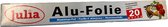 Julia - 5 Rouleaux - Feuille d'aluminium - Feuille d'aluminium - Film alimentaire - Film ménager - 5 pièces - 30 cm - 20 Mètres