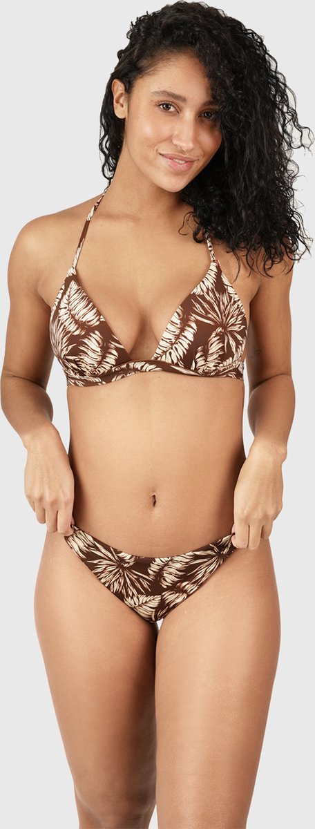 Brunotti Amee Dames Bralette Bikini Set – 42 Bruin