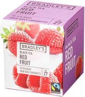 Bradley's Thee | Favourites | Black tea Red Fruit n.27 | 6 x 10 stuks