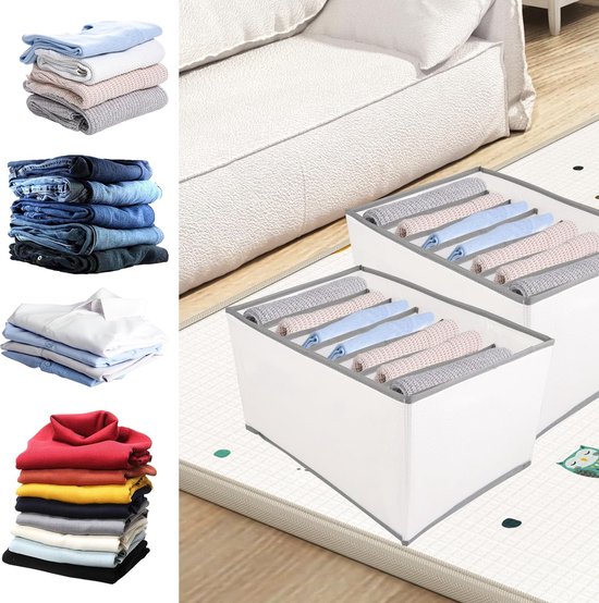 Nuovi organizer per armadio scatole pieghevoli per uso domestico contenitore in