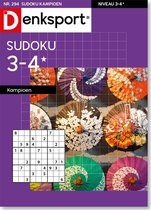Denksport Puzzelboek Sudoku 3-4* kampioen, editie 294