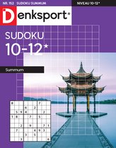 Denksport Puzzelboek Sudoku 10-12* summum, editie 152