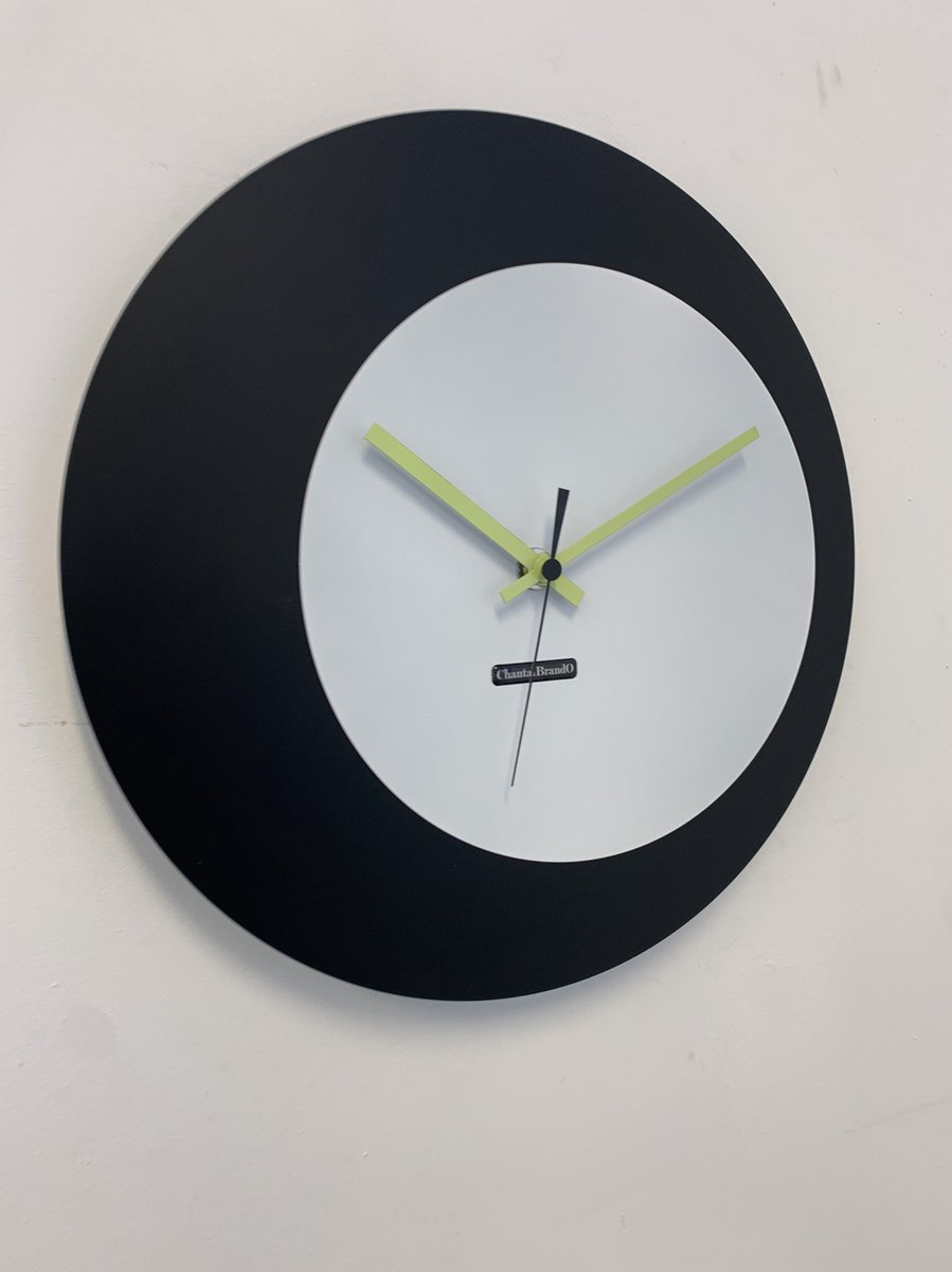 ChantalBrandO wandklok ECLIPS Modern Design