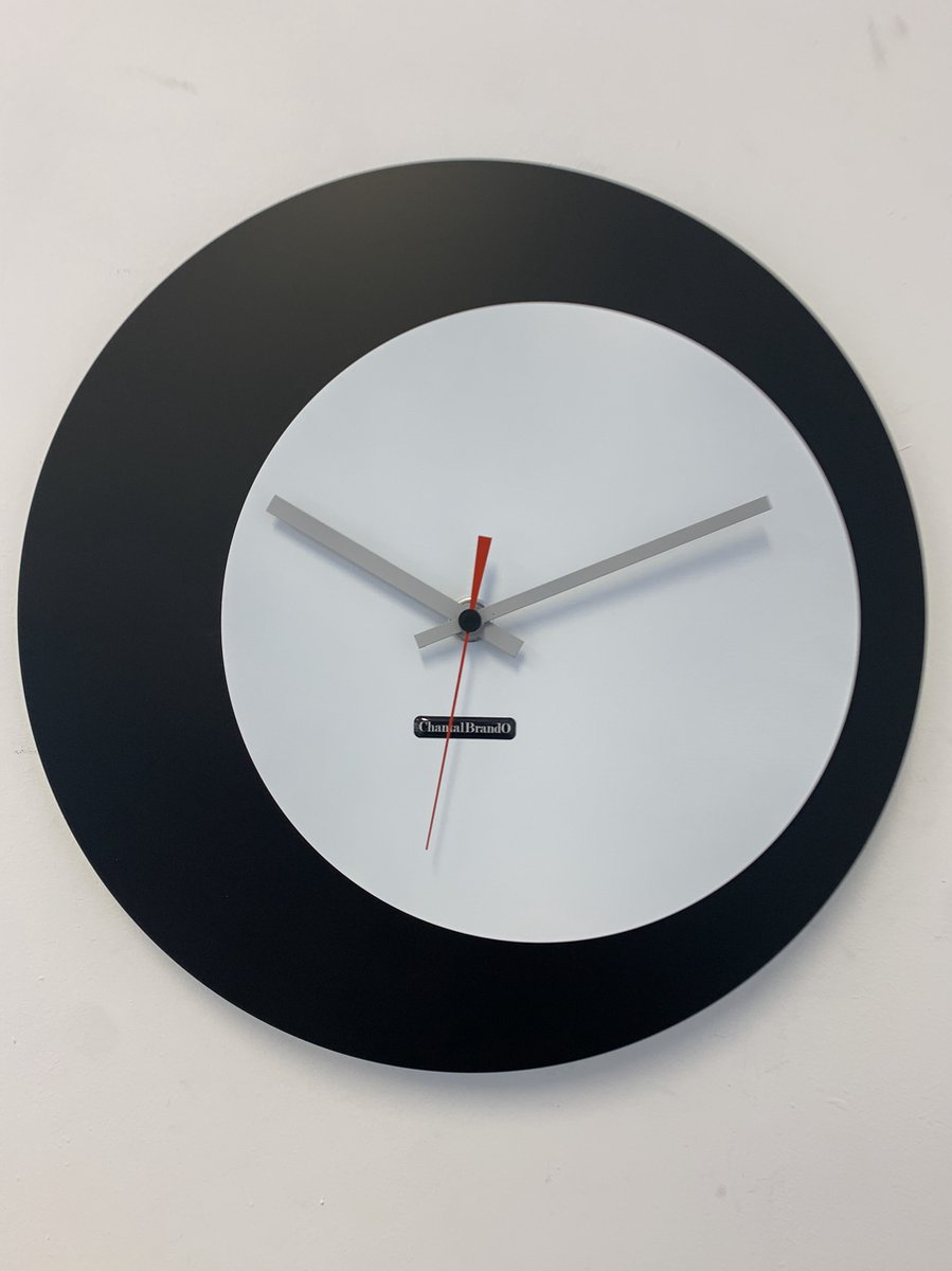 ChantalBrandO wandklok ECLIPS Modern Design