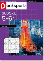 Denksport Puzzelboek Sudoku 5-6* genius, editie 275