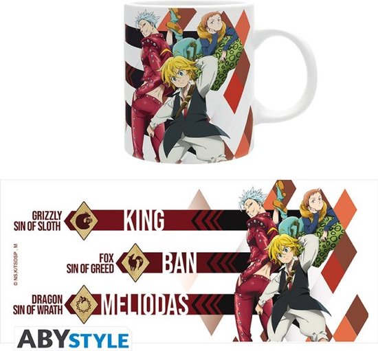 ABYstyle The Seven Deadly Sins Mok-Meliodas / Ban / King (Diversen) Nieuw