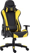 LC Power Sentinel - E-Sports - Game stoel - Ergonomisch - Bureaustoel - Verstelbaar - Racing - Gaming Chair - Zwart / Geel