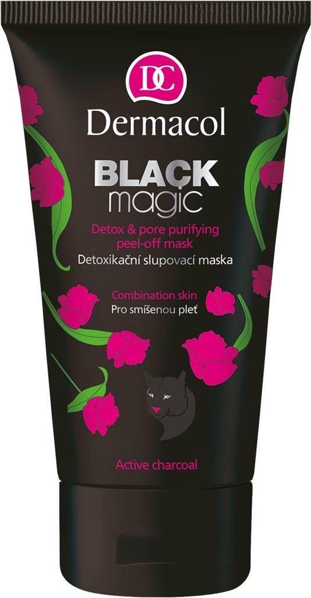 Dermacol - Black detox Peeling Mask Black Magic (Detox & Pore Purifying Peel Off Mask) 150 ml - 150ml