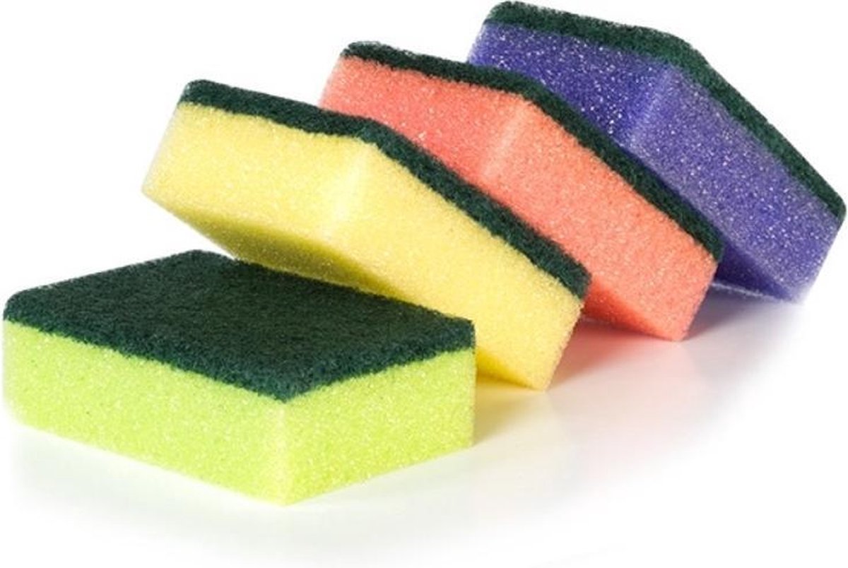 Goedkoopste Starbright Schuurspons 9 Cm 10 Stuks