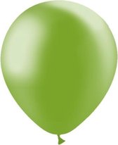 Groene Ballonnen Metallic 30cm 50st