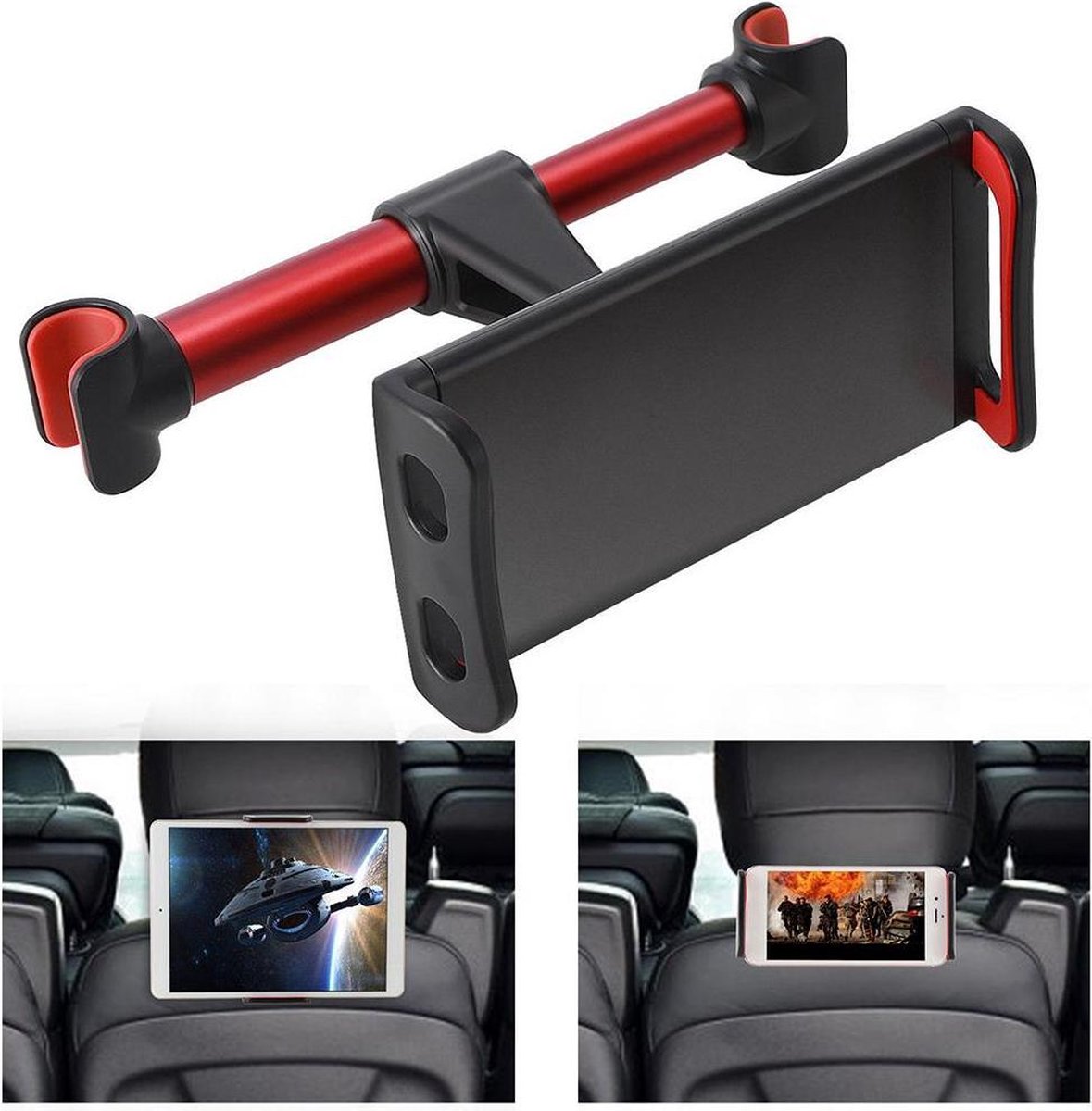 Car Tablet Support tablette Voiture Universal Car Tablet Holder Back Seat  Headrest 360 Rotation Rear Pillow For Car Ipad Stand