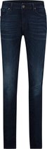 Purewhite - Jone 100 Skinny Heren Skinny Fit Jeans - Blauw - Maat 34