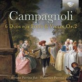 Francesco Parrino - Campagnoli: 6 Duos For Flute And Violin, Op.2 (CD)