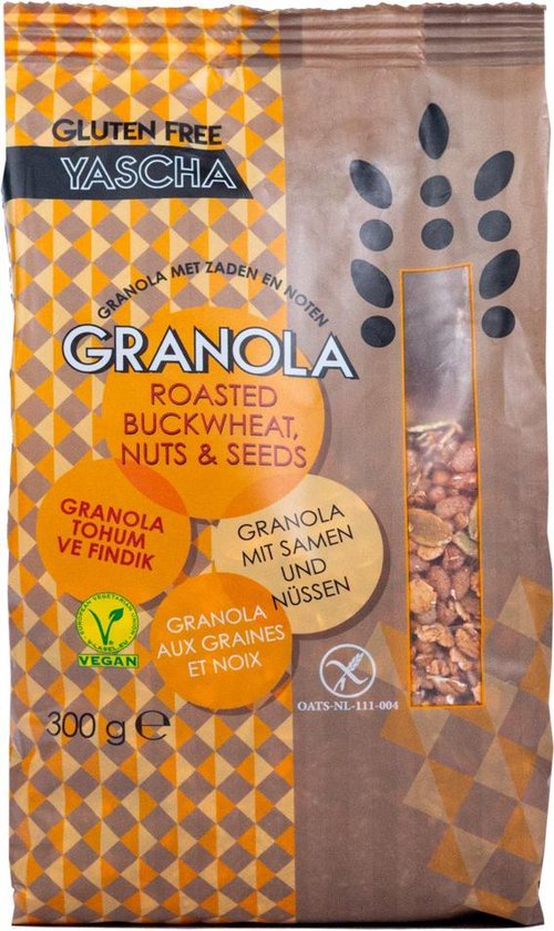 Glutenvrij - Granola met zaden & noten