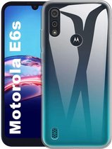 HB Hoesje Geschikt voor Motorola Moto E6s & Moto E6i Transparant - Siliconen Back Cover