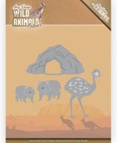 Dies - Amy Design - Wild Animals Outback - Emu and Wombat