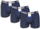 Grand Man Boxershort 3-PACK XL SIZE 5005 / Donker Blauw